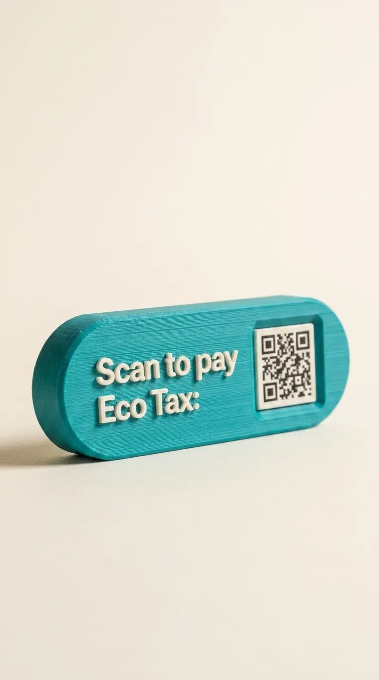 eco tax plaque